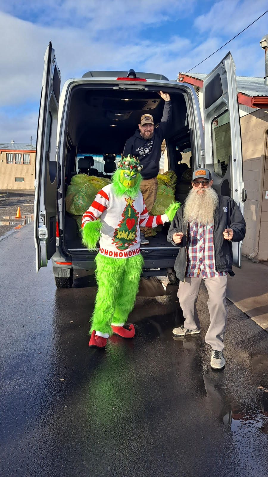 A record-breaking 412 families were given gifts through Operation